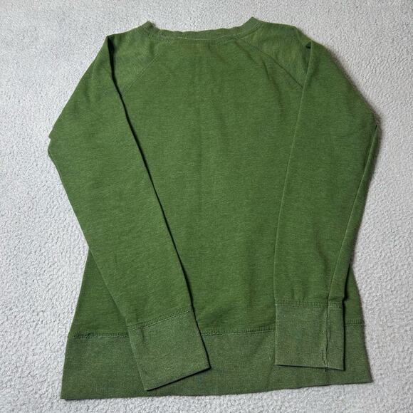 Michigan State Sweatshirt Womens L Green Pullover New Agenda NCAA College - Picture 2 of 9